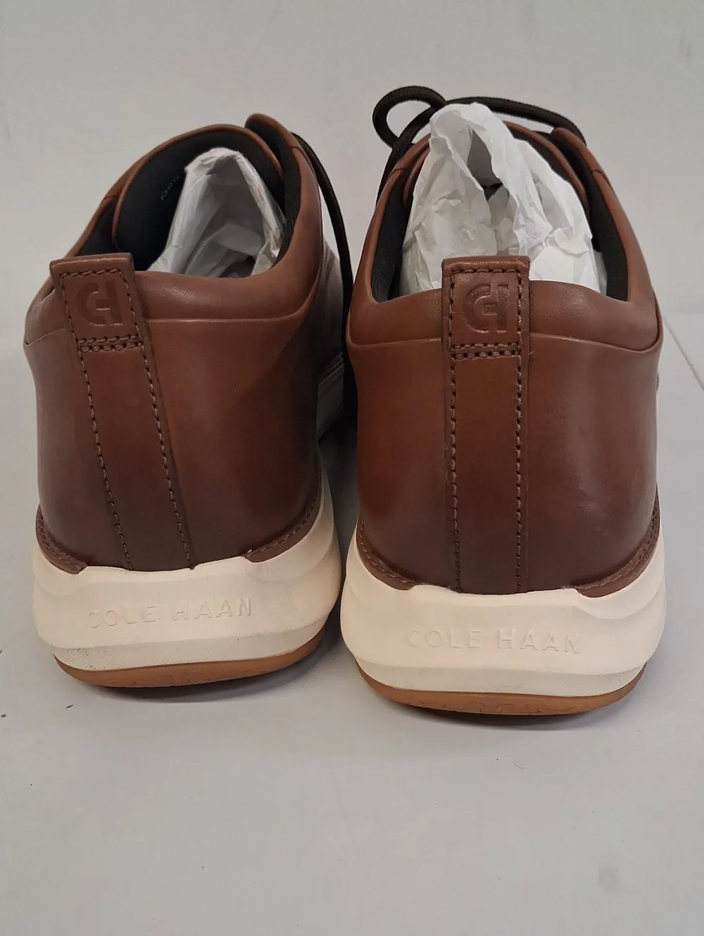 NWOT Mens Cole Haan Brown Leather Oxford Shoes Sz. 15W